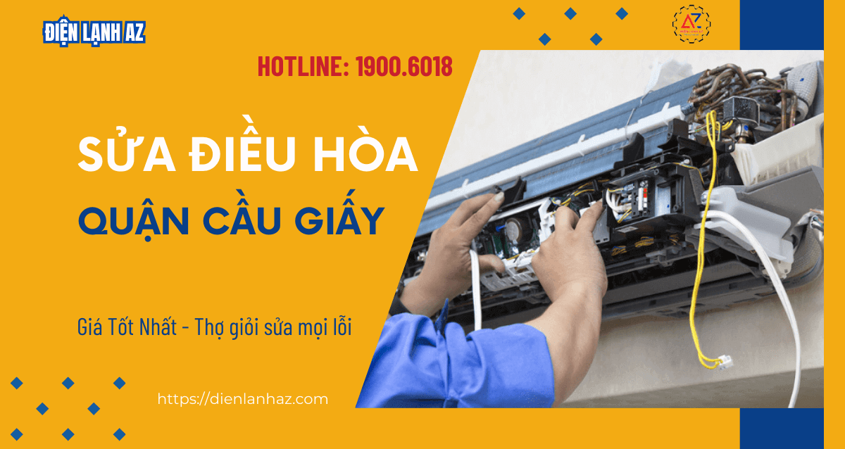 Sửa chữa điều hòa tại Cầu Giấy – Khắc phục nhanh, hiệu quả